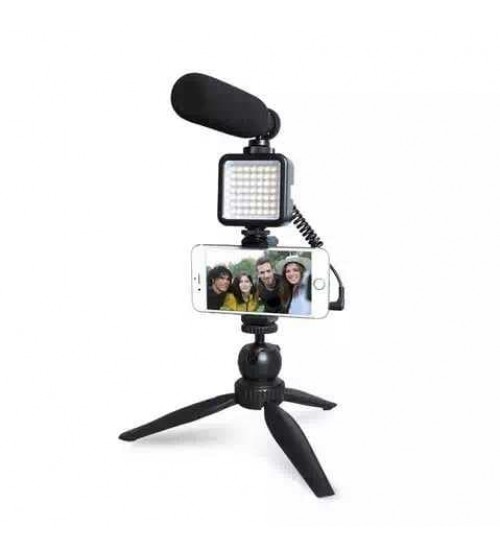 maono AU-CM11PL Microphone Recording with Led Light Vlogging